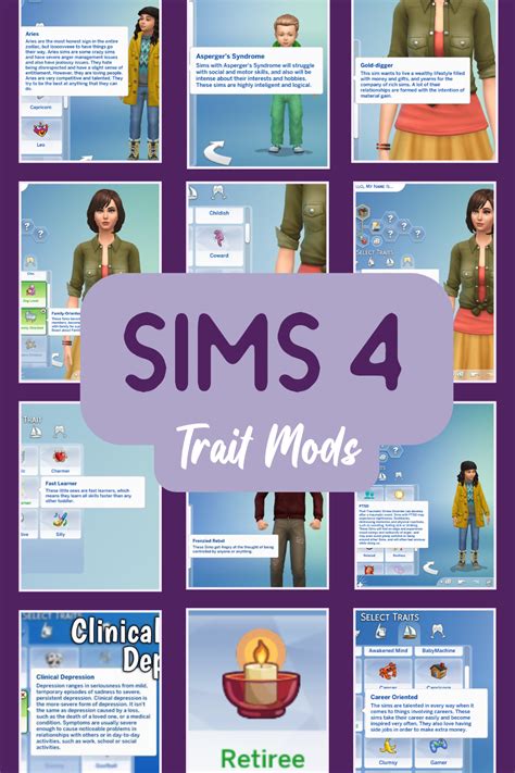 40 Sims 4 Trait Mods The Mods Pixie