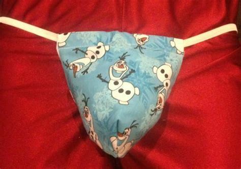 New Sexy Mens Frozen OLAF Gstring Thong Male Disney Lingerie Underwear Men S Clothing