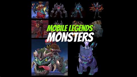 Mobile Legends Monsters Youtube