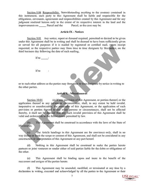 Reciprocal Driveway Easement Form Us Legal Forms