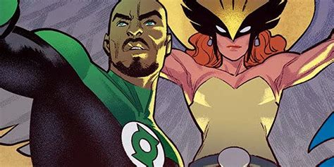 Justice League Unlimited Green Lantern And Hawkgirl