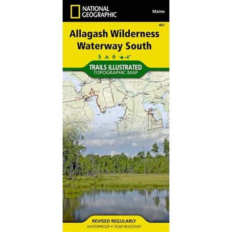 National Geographic - Allagash Wilderness Waterway South - Trails ...