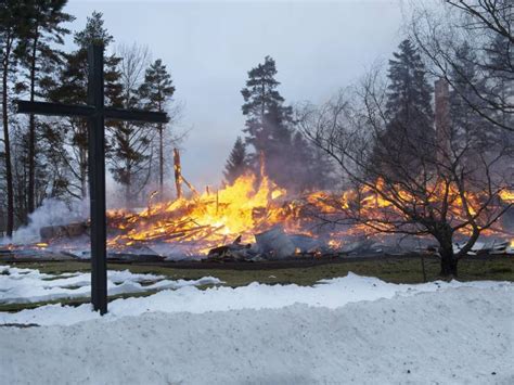 Elderly Man Suspected Of Setting Church On Fire In Rautjärvi South Karelia