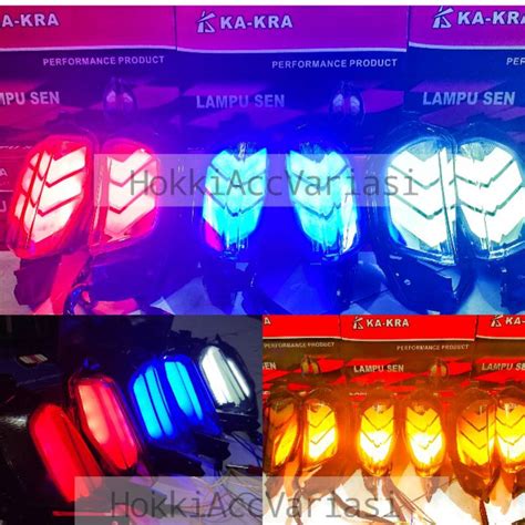 Jual Sein Nmax New Running Lampu Send Plus Senja Sen Kedip Led Variasi