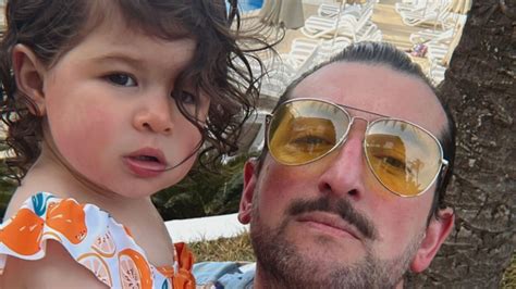 Arthur Gourounlian Makes Most Of Last Day In Sun With Daughter Blake As