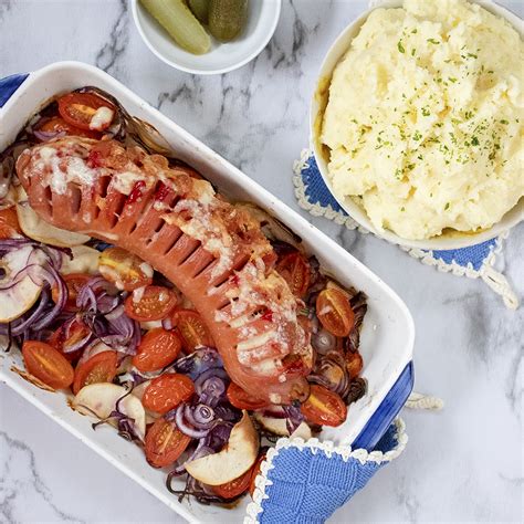 Pestolax I Ugn Med Potatismos Recept Ica Se Hot Sex Picture