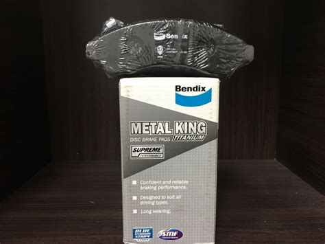 Perodua Myvi D N New Model Front Brake Pad Bendix Metal King