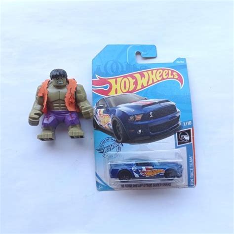 Jual Terlarisss Promo Murah Hot Wheels 10 Ford Shelby Gt500 Super Snake Hw Race Team Ready