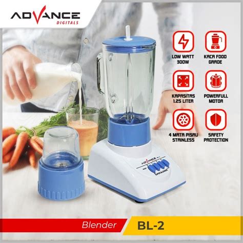 Jual Advance Bl Blender Liter In Multifungsi Blender Advance