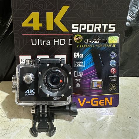 Jual Kamera Sport Action Camera 4K Ultra HD Kamera Vloger Kogan Wifi