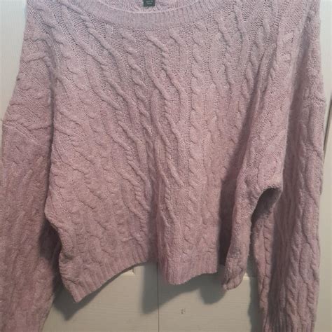 Wild Fable Womens Purple Jumper Depop