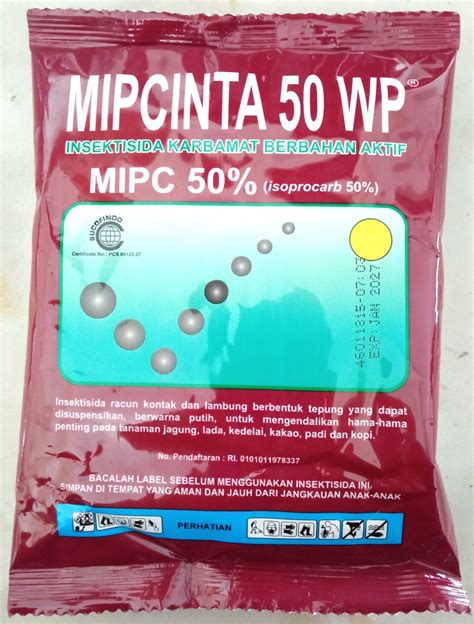 MIPCINTA 50 WP 100 GRAM INSEKTISIDA KARBAMAT Lazada Indonesia