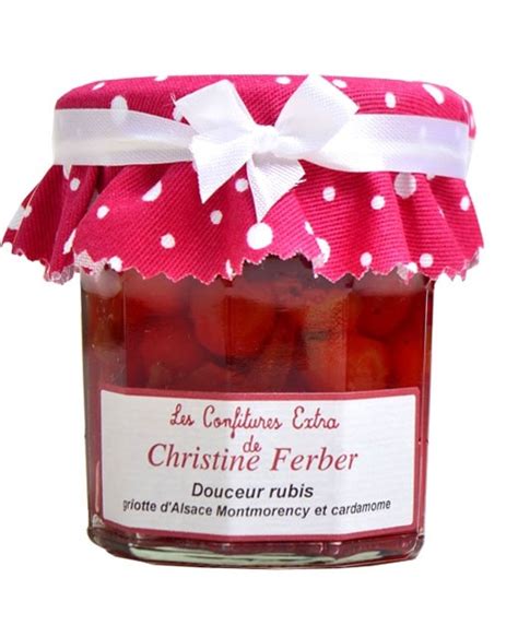 Confiture Rubis Griotte D Alsace Montmorency Et Cardamome Ed Lices