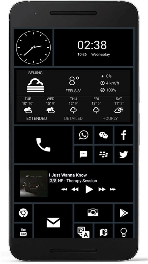 Beautiful Custom Android Home Screen Layouts Phonearena