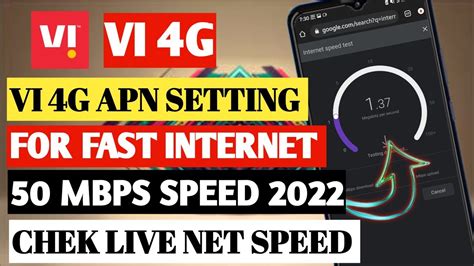 Vi Apn Settings For Fast Internet Vi Network Problem How To