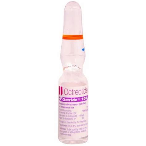 Octreotide 100 Mcg Injection At Rs 490 Piece Octreotide Injection In