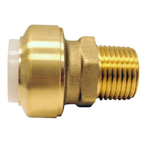 Tectite 1 2 In IPS Push To Connect X 1 2 In CTS Brass Male Pipe