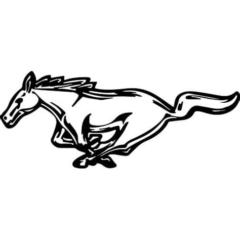 Mustang Pony Horse Ford Decal Sticker | ubicaciondepersonas.cdmx.gob.mx