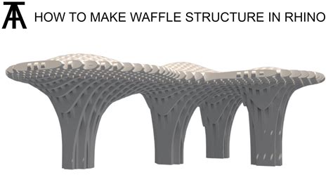 How To Make Waffle Structure In Rhino YouTube