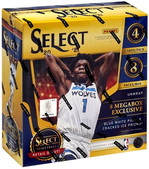 Nba Panini Select Basketball Mega Box Blue White