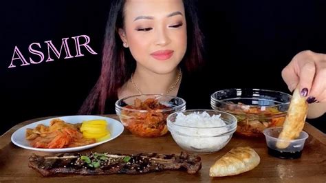 ASMR Korean Food Mukbang YouTube