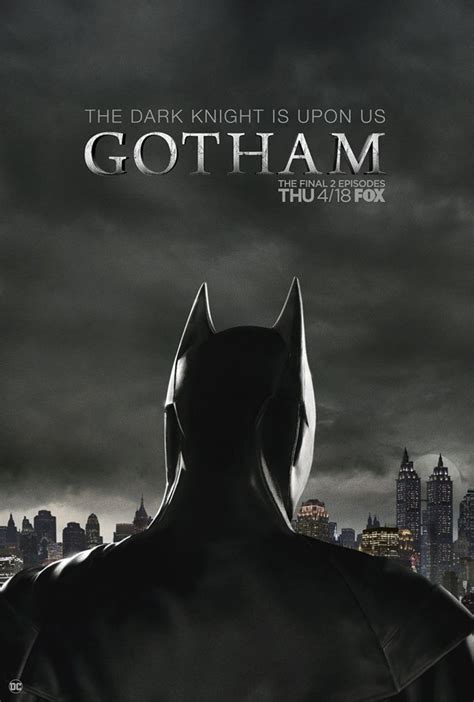 Gotham season 5 poster unveils the Batman suit
