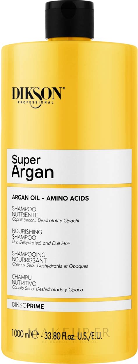 Dikson Super Argan Shampoo Shampooing à l huile d argan Makeup fr