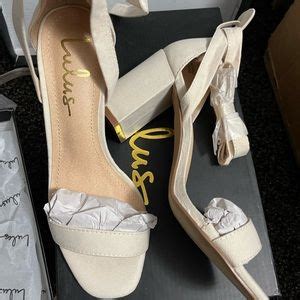 Shoes Lulus Nude Lace Up Heels Poshmark