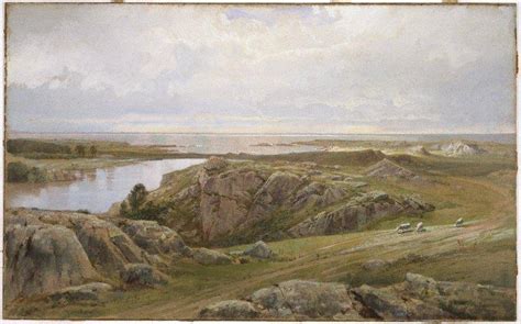 Réplique De Peinture Lily Pond Newport de William Trost Richards 1833