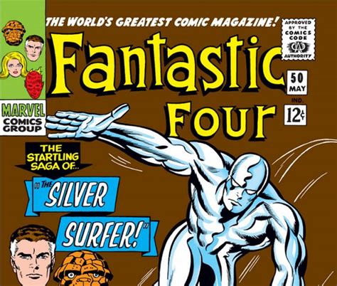 Fantastic Four 1961 50 Comic Issues Marvel