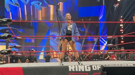 Update On Ronda Rouseys Status With Aew Roh Following Roh Debut Tpww