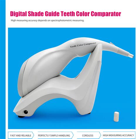 Dental Digital Shade Guide Led Tooth Teeth Whitening Color Comparator