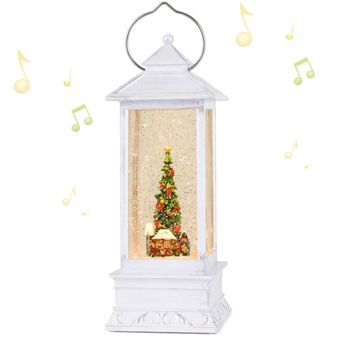 Christmas Snow Globe Christmas Tree Scene Snow Globes Water