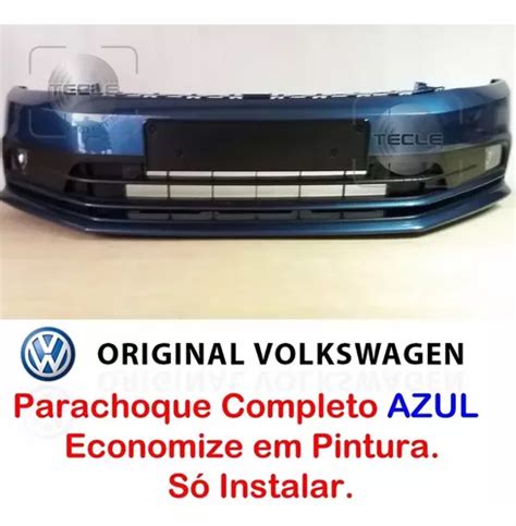 Parachoque Jetta Azul Completo Original Vw