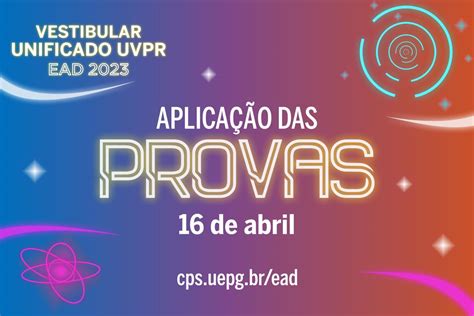 Provas Do Vestibular Unificado Ead Uvpr Acontecem No Domingo