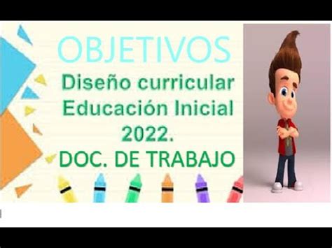 OBJETIVOS DE LA EDUCACION INICIAL PLAN Y PROGRAMA 2022 YouTube