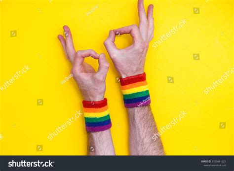 Okay Hand Gesture Gay Pride Rainbow Stock Photo Shutterstock