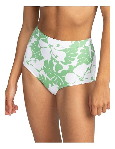 Roxy OG Shorty Bikini Bottoms In Zephyr Green MYER