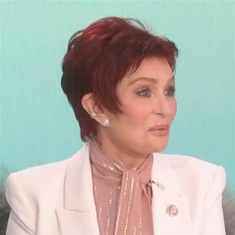 Sharon Osbourne's Signature Red Hair Is Back After Going Gray