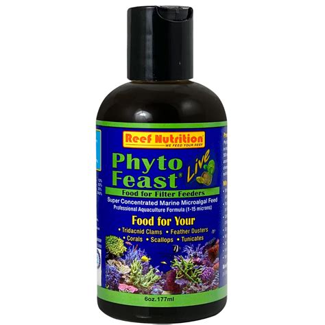 PHYTO-FEAST® LIVE (6oz.) by Reef Nutrition – Foxy Saltwater Tropicals