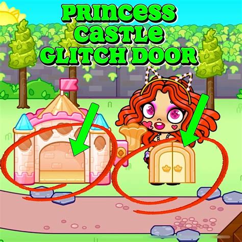 Door Glitch Princess Castle Birthday Pack Update 😱 Avatarworld