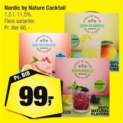 Nordic By Nature Cocktail Tilbud Hos Calle