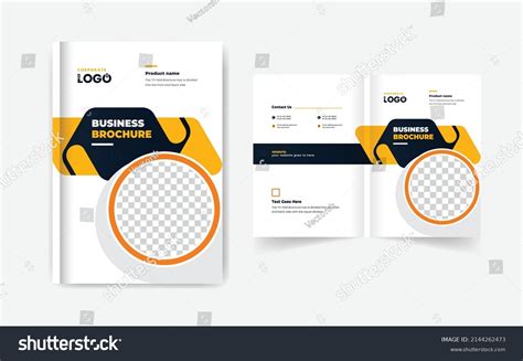 Company Business Brochure Cover Page Annual Stock Vector Royalty Free