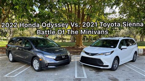 2021 toyota sienna vs 2021 honda odyssey - lithooli