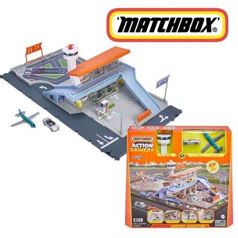 Matchbox Airport Playset With Sound The Toy Factory Shop