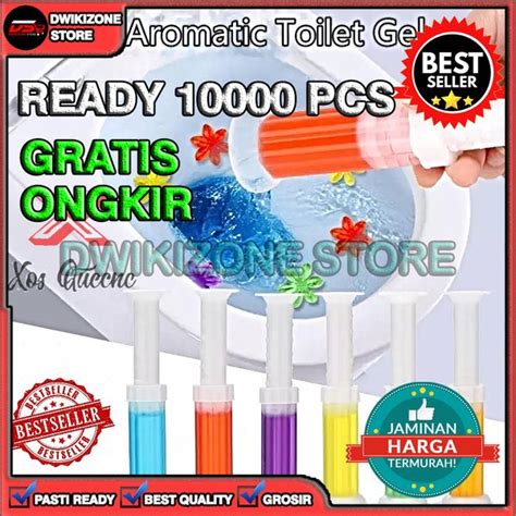 Jual GEL PENGHARUM TOILET WC PEWANGI ANTI BAKTERI JEL JELLY DUDUK Di