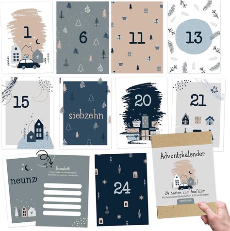 Adventskalender Ich liebe dich zum Rubbeln 24 Gründe warum ich dich