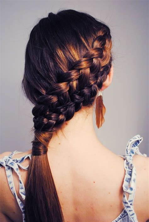 40 Interesting Dutch Plait Hairstyles Hairstylo