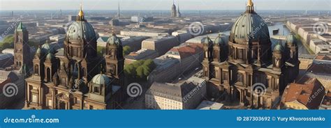 Berlin Cathedral In Germany With A Domed Dome And Baroque Architecture