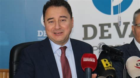 DEVA Partisi Lideri Babacan Ortak Politikalar Metni Bitmeden